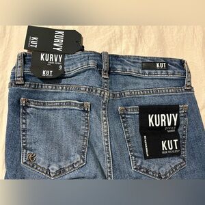 Kut from the Kloth Diana Skinny Jeans size 0. NWT